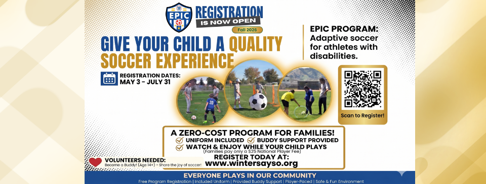 Fall EPIC Registration Open